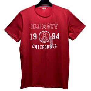 Old Navy Red Tee Shirt Size XL